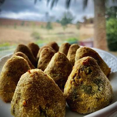 Arancini siciliani (en airfryer) Receta de Arianne- Cookpad