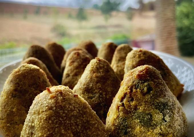 Arancini siciliani (en airfryer) Receta de Arianne- Cookpad