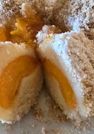 Sárgabarackos túrógombóc recept fotója
