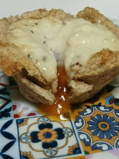 Una foto de Croque-madame (entrante de jamón y huevo)