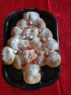 Foto di Alberello Natale pan brioche