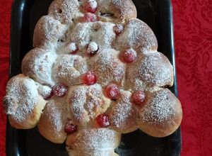 Foto di Alberello Natale pan brioche