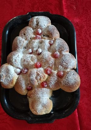 Foto di Alberello Natale pan brioche