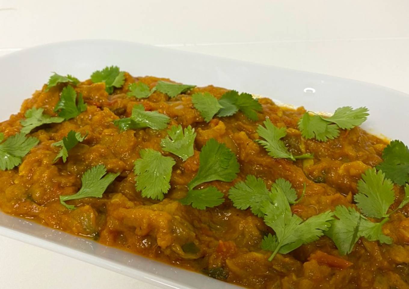 Caviar d’aubergine indien (baingan bharta)