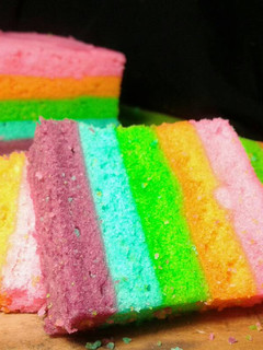 Foto resep Rainbow Cake Kukus Ny.Liem