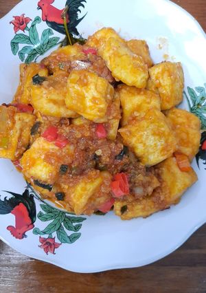 Foto resep Tahu Saus Pedas