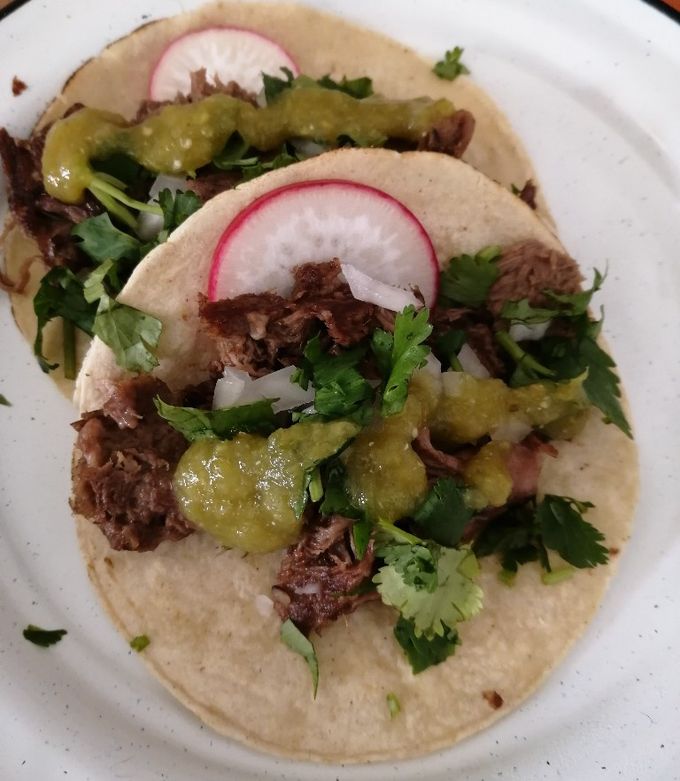 Una foto de Lengua de res para tacos en slow cooker