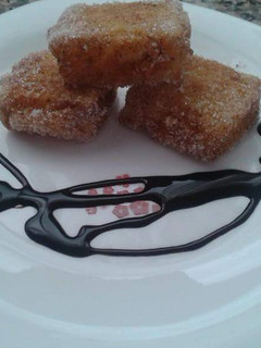 Una foto de Leche frita