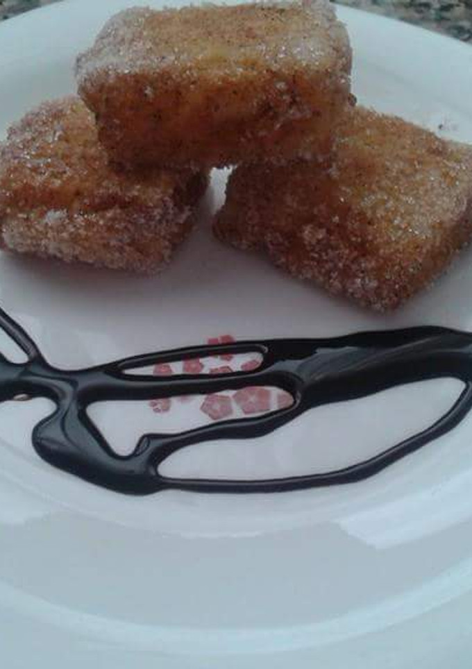 Una foto de Leche frita