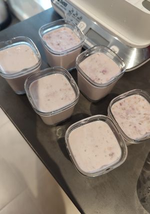 Une photo de Yaourt à la framboise à la multidelice