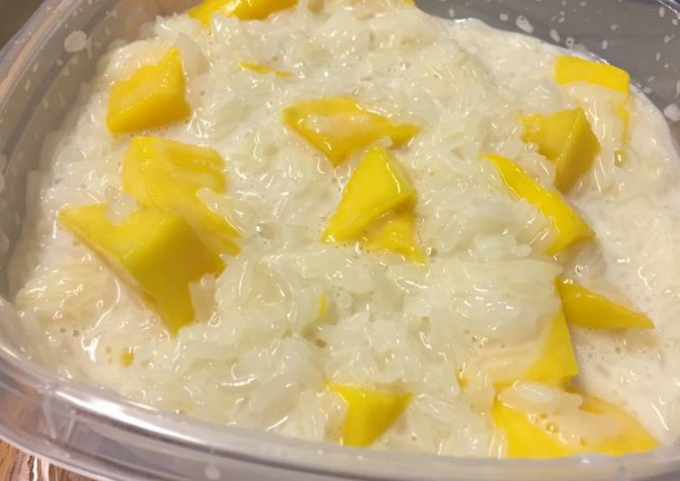 Steps to Make Any-night-of-the-week Sticky Rice Mango