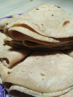 A picture of Rumali Roti.