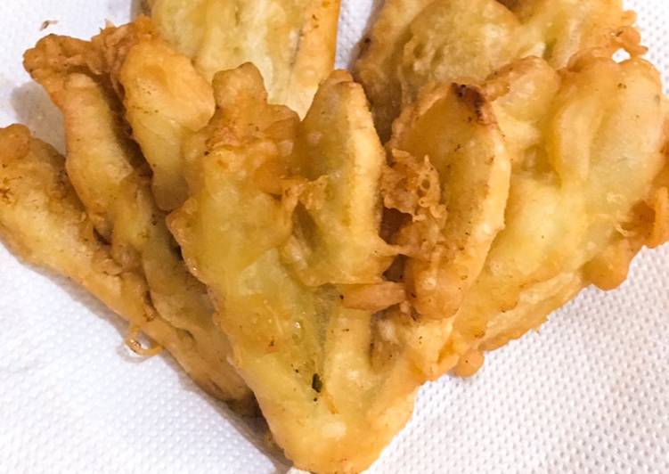 Resep Mudah Pisang goreng kipas crispy Enak Bergizi