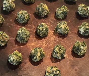 Fresh, Serving Recipe Spinach Balls Yummy