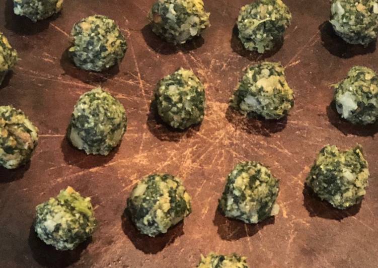 Steps to Prepare Quick Spinach Balls