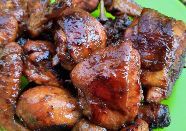 Resep Ayam Bakar Kecap, Enak