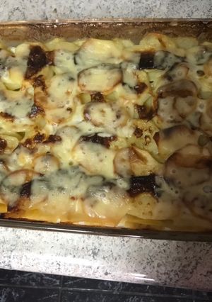 Una foto de Papas gratinadas a la vanelope