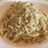 Tallarines al pesto con berberechos