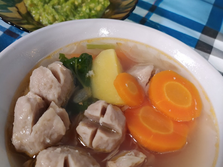 Standar Bagaimana cara bikin Sayur Sop Bakso Ayam yang sempurna