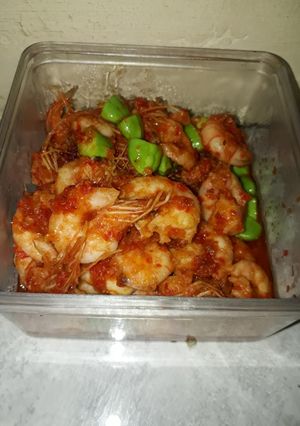 Foto resep Balado Udang Pete