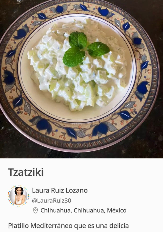 Una foto de Tzatziki