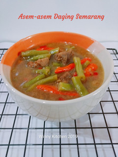 Foto resep Asem-asem Daging Semarang