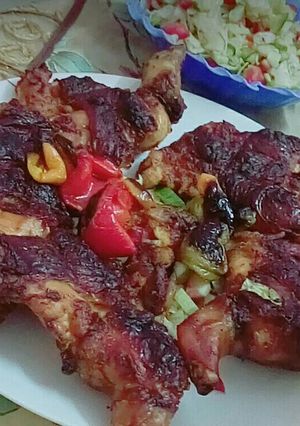 صورة لوصفة فراخ شيش