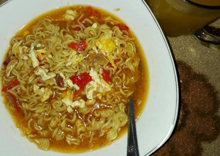 Resep Seblak mie toping telur Anti Gagal