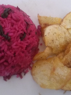 பீட்ரூட் ஸ்பைசி ரைஸ் (Beetroot spicy rice recipe in tamil) செய்முறை முக்கிய புகைப்படம்