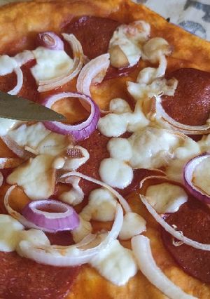 Fenséges pizza 🍕🍕 recept fotója