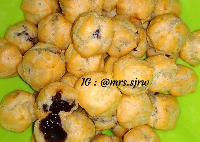 Resep 58. Sus Kering Isi Blueberry