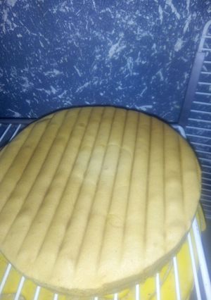 A picture of 7mins vanilla cake.