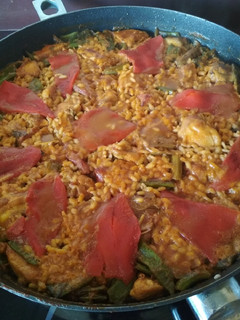 Una foto de Paella alicantina
