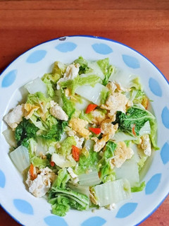 Foto resep Cah Sawi Putih
