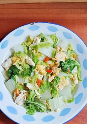 Foto resep Cah Sawi Putih