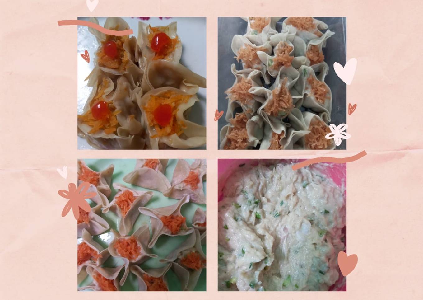 Dimsum ayam rebus