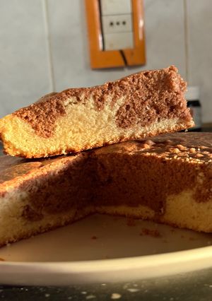 Una foto de Torta marmolada 😋