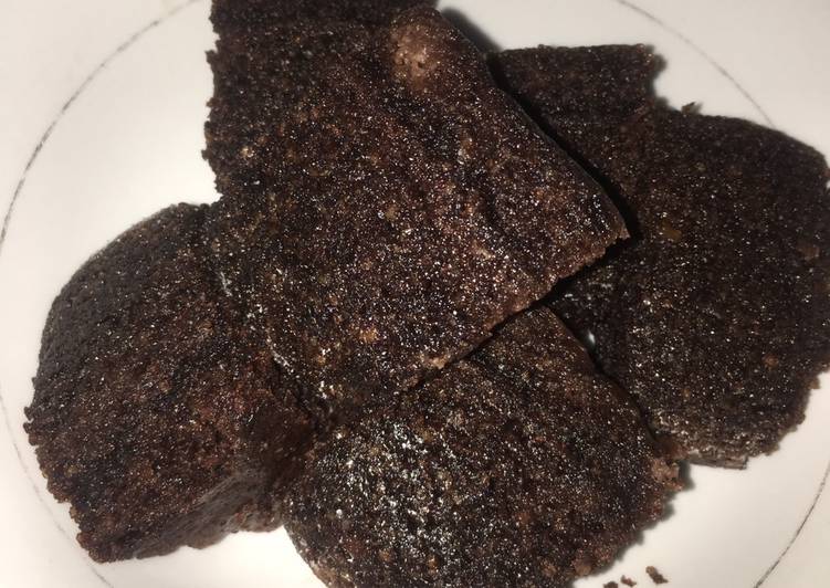 Brownies oat peanutcoklat