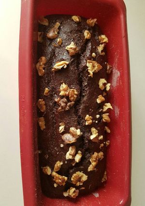 Foto principal de Bizcocho vegano de plátano y cacao