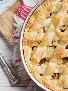Una foto de Tarta de manzana holandesa "Appeltaart"