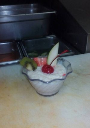 Una foto de Arroz con leche