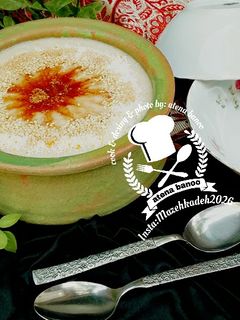 عکسی از دستور حلیم با گوشت بوقلمون آتنا