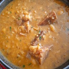 A picture of White Kidney Bean soup.