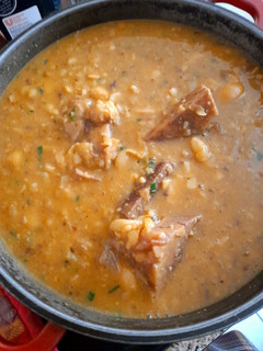 A picture of White Kidney Bean soup.