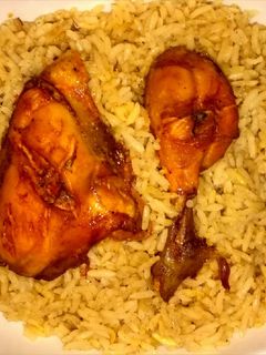 صورة لوصفة كبسة دجاج