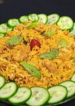 A picture of Tawa Biryani.