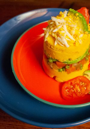 Foto di Causa limeña vegetariana