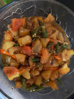 Foto resep Oseng Kikil Cabe Ijo