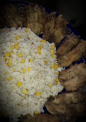 صورة لوصفة سلطة الأرز اللذيذة 😋👌🍚