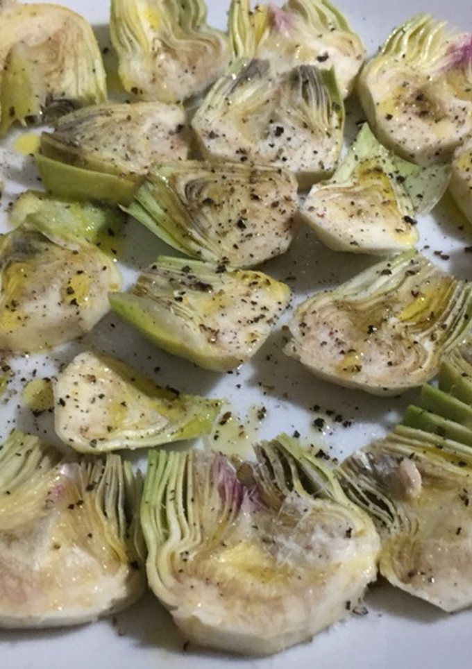 Una foto de Alcachofas en 8 minutos al microondas 😋👌🏻